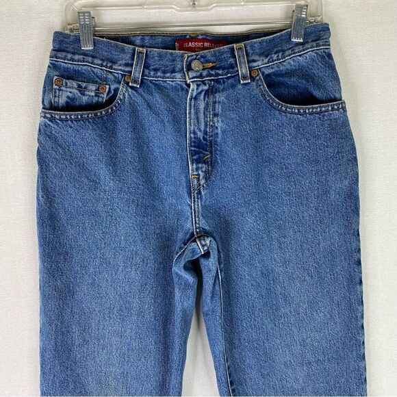 Levi’s Jeans Women’s Blue Vintage 550 Classic Relaxed Tapered Straight Leg Denim - Picture 3 of 10